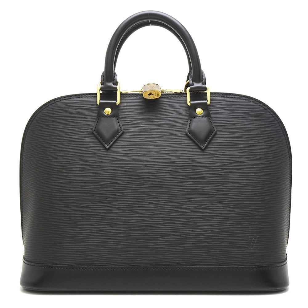 Louis Vuitton Epi Alma Noir Handbag Black